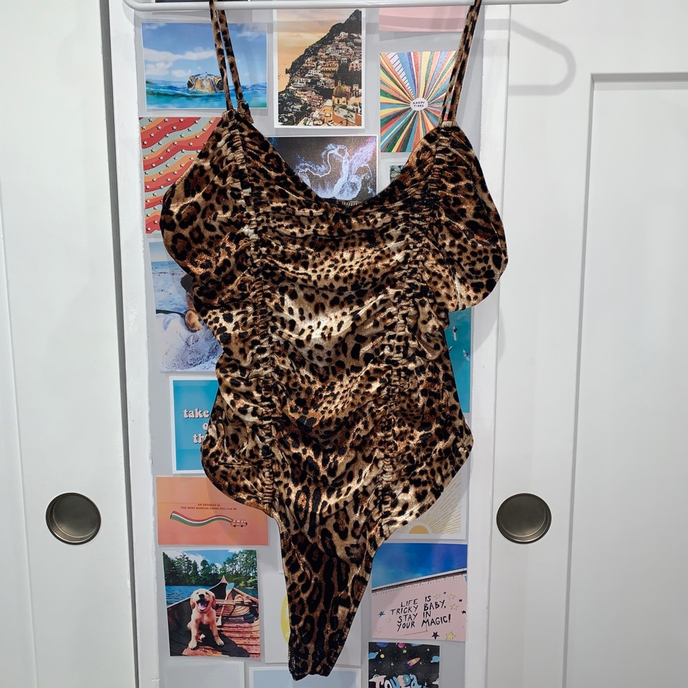 Forever 21 Cheetah Bodysuit